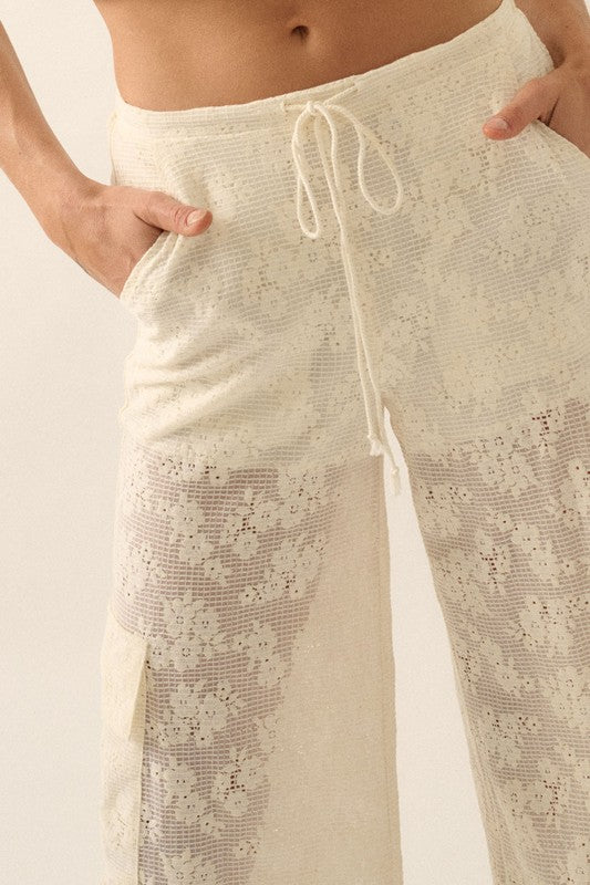 Tinsley Floral Lace pants