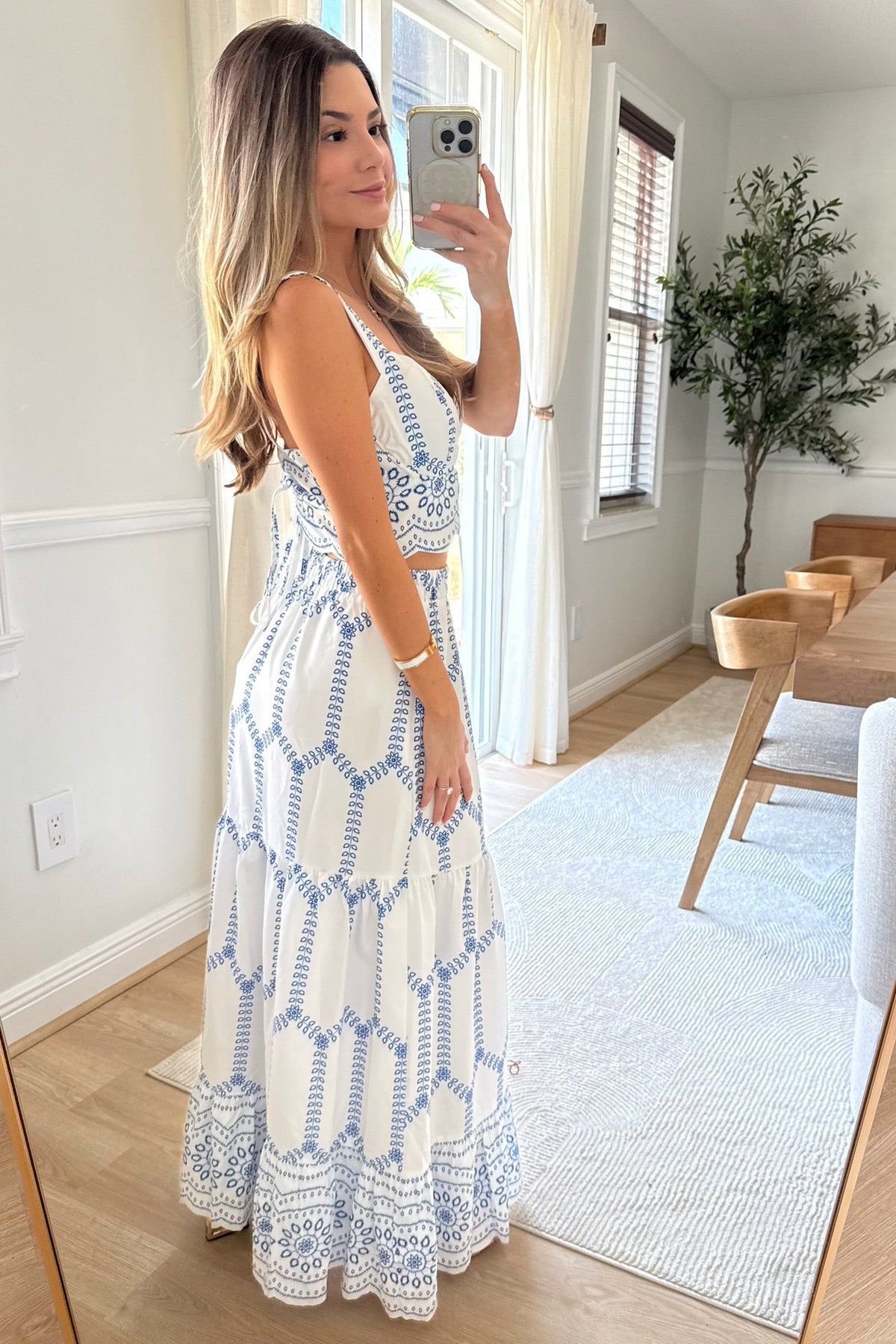 Santorini Skirt set - Restock