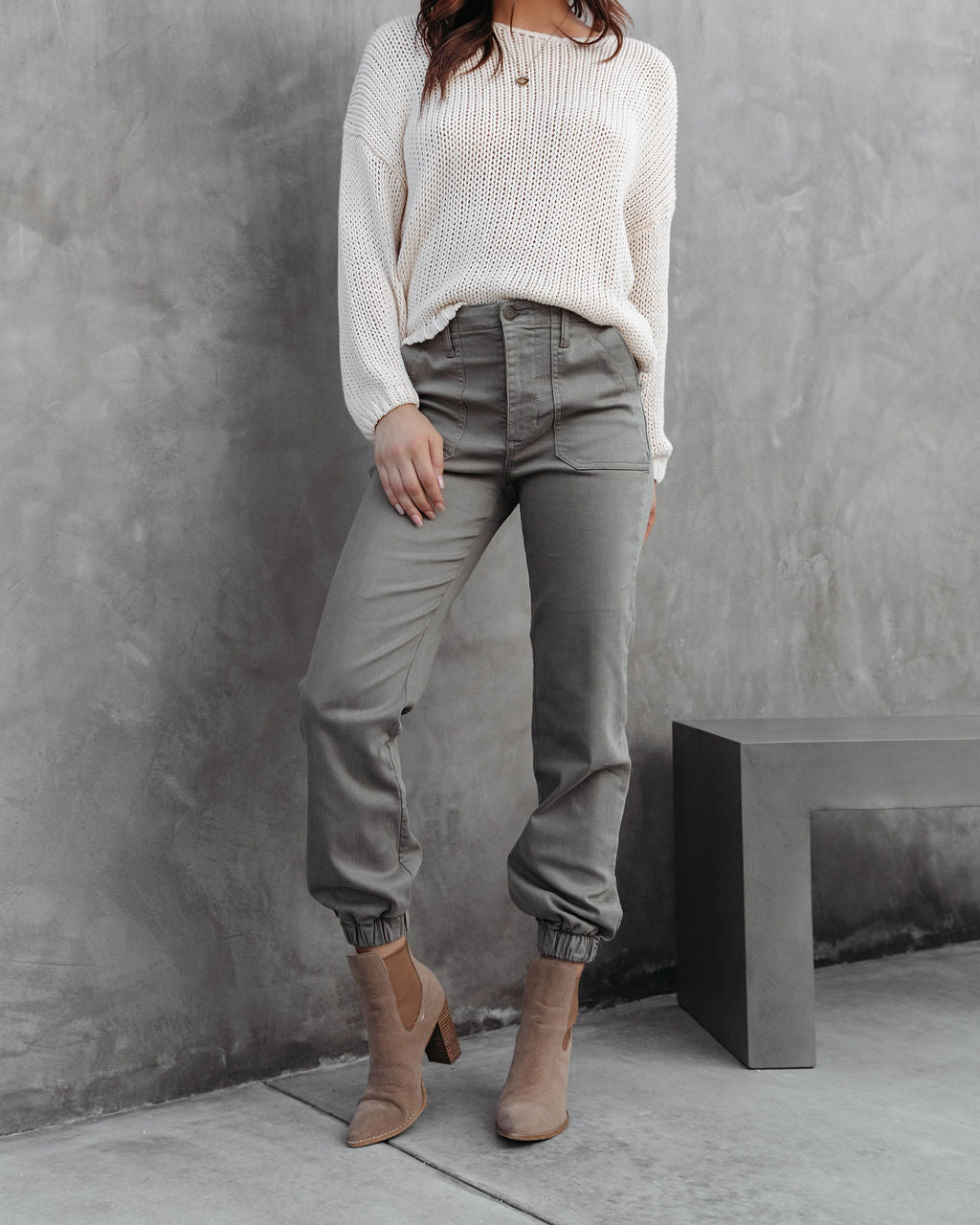 Christopher Utility Pants - Olive