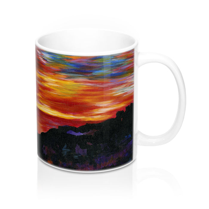 Cowboy Sunset - Mug