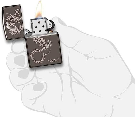 Engraved Zippo Windproof Lighter