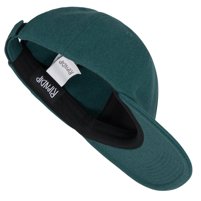 Euphoria Wool Velcro 6 Panel Hat (Alpine Green) - Four Street