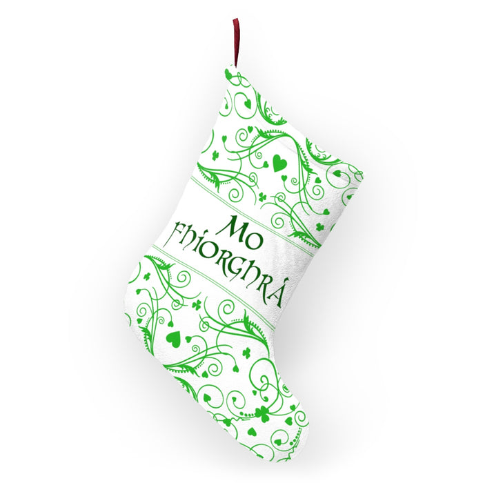 My True Love (Mo Fhíorghrá in Irish) Christmas Stocking