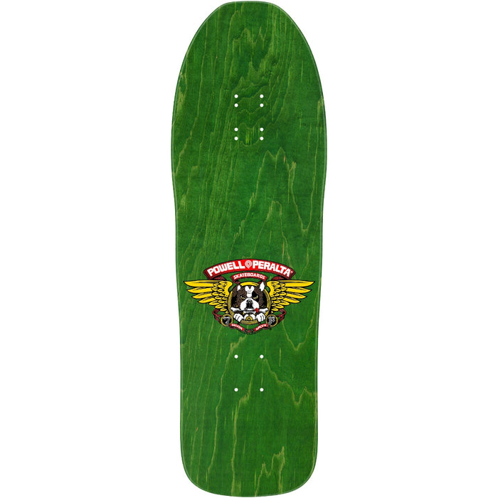 Powell - Frankie Hill Bulldog Green/Gold Foil Deck (9.95")