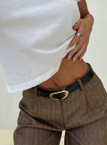 Daytime Belt Black / Gold