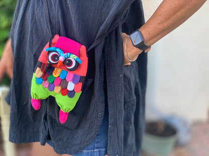 3D Owl purse