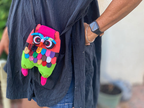 3D Owl purse