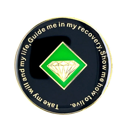 6 Year Tree of Life Specialty Tri-Plated NA Recovery Medallion - Six Year Chip/Coin
