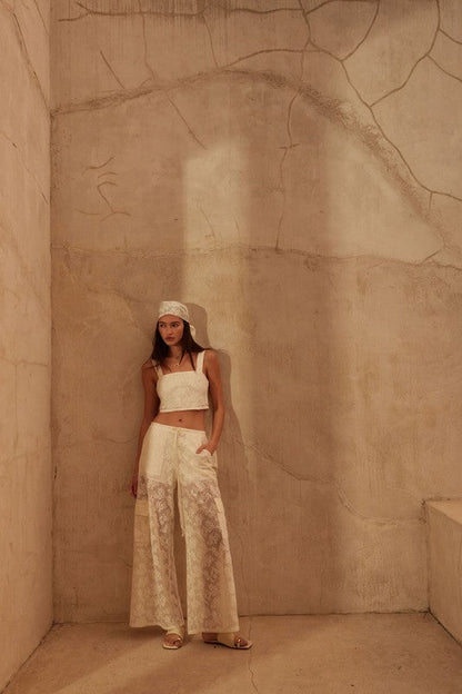 Tinsley Floral Lace pants