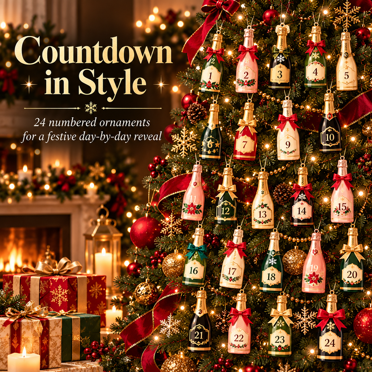 🎉 Holiday Sale – 2026 Champagne Advent Calendar | 24 Days of Sparkling Surprises