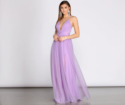 Jodi Tulle A-Line Dress