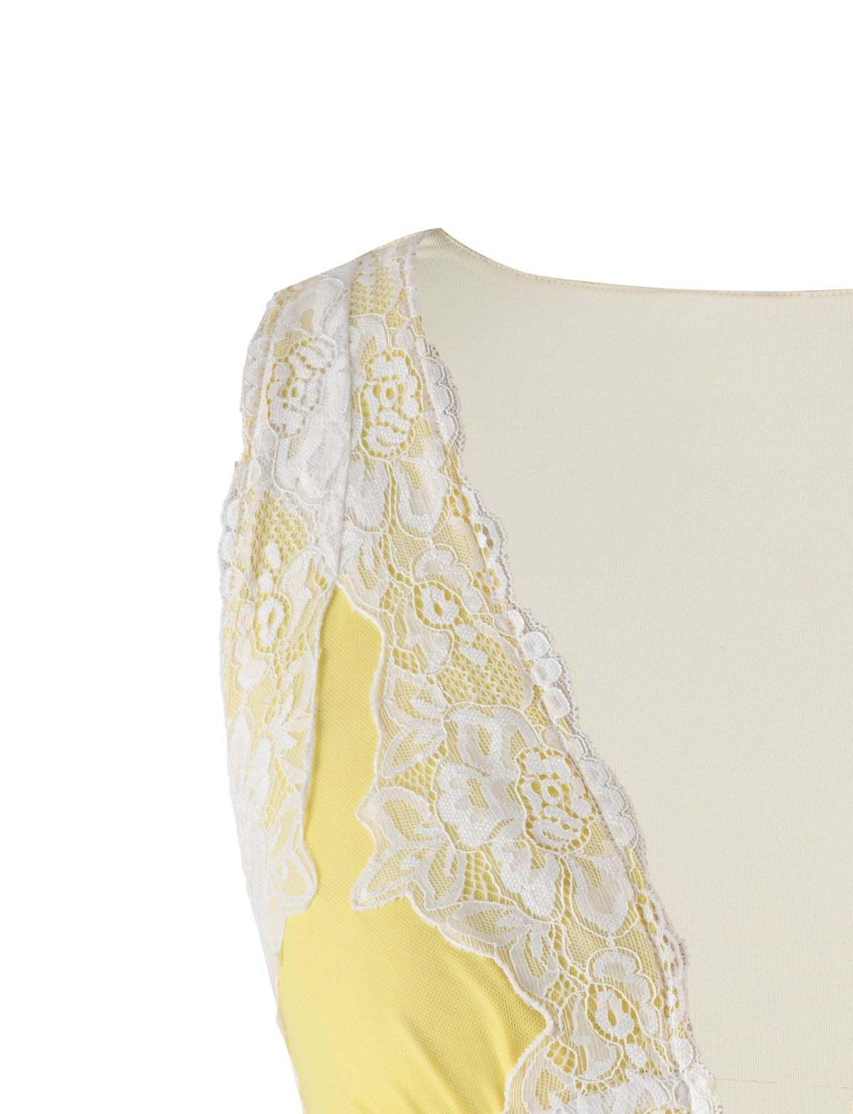 EMBERLY TOP - YELLOW : LEMON