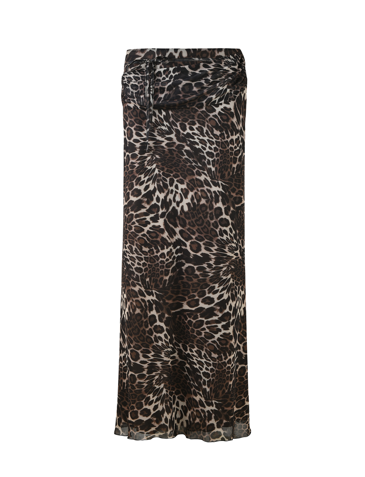 PEARL MAXI SKIRT - MULTI : LEOPARD