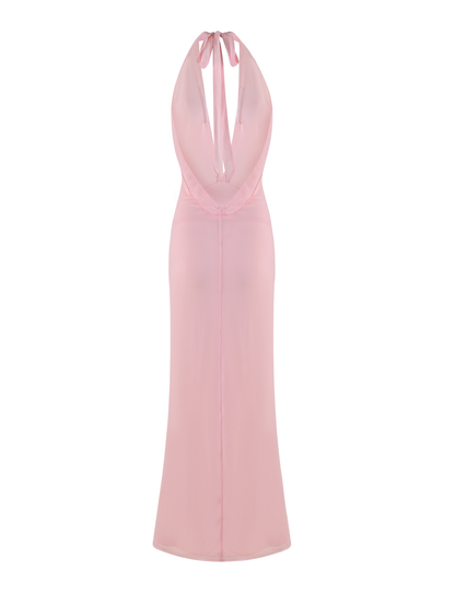 CRESSIDA MAXI DRESS - PINK : BABY PINK