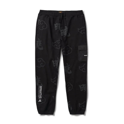 AKATSUKI OVERSIZED FLEECE PANTS - Four Street