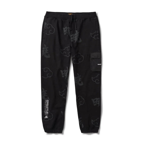 AKATSUKI OVERSIZED FLEECE PANTS - Four Street