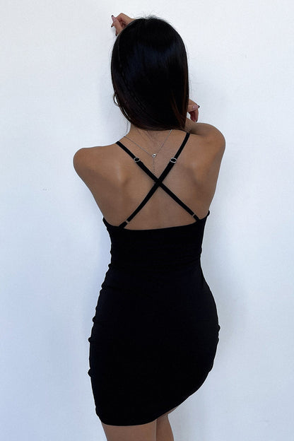 Aliyah Mini Dress - Black