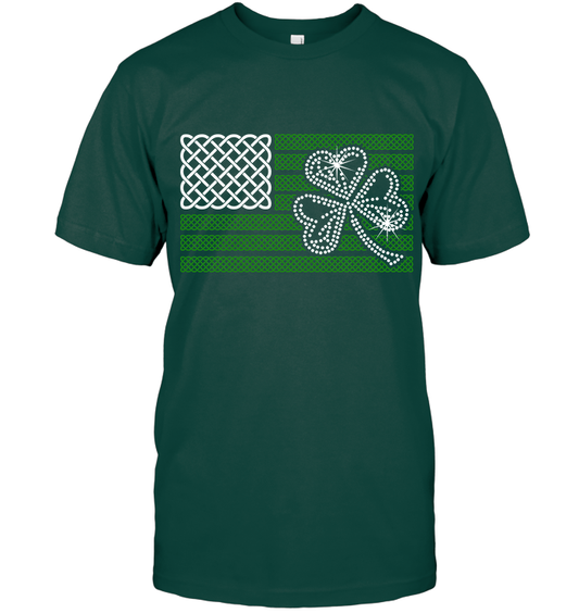 American Flag Shamrock