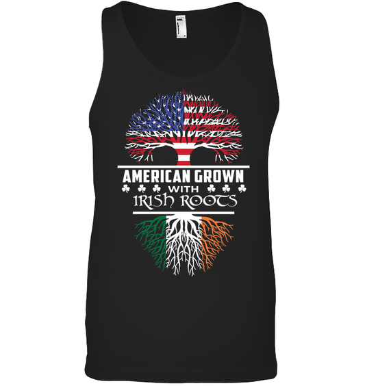 🇺🇸 American Grown With Irish Roots Tank 🇮🇪