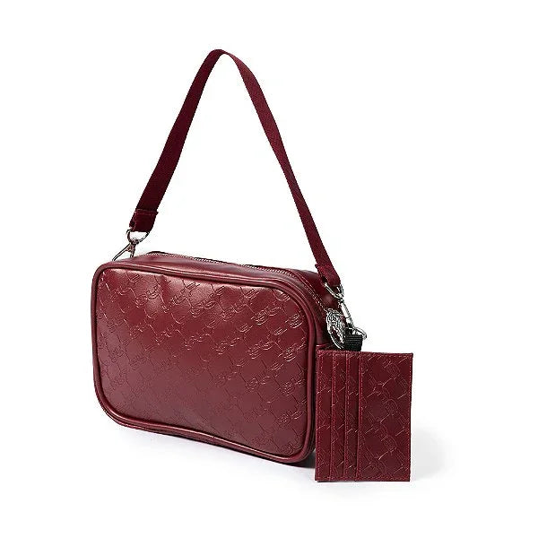 Bag de Raul + Porta Cartão Sufgang Sufstar Bordô - Four Street