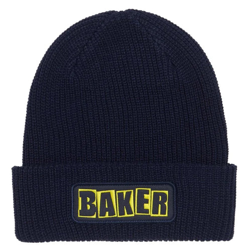 Baker - Brand Logo Beanie (Navy)