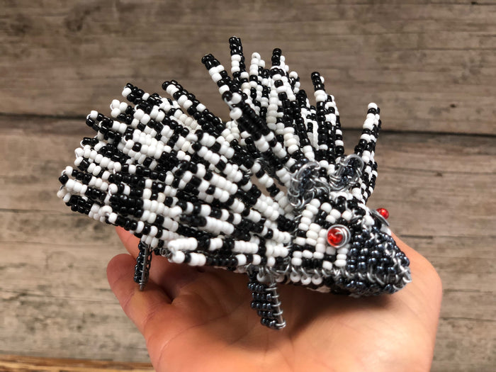 Beaded animals - Porcupine