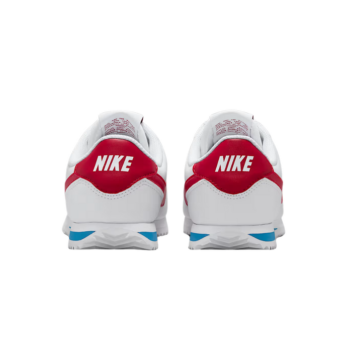 Nike Big Kids’ Cortez Shoes - White-Red DM0950-115