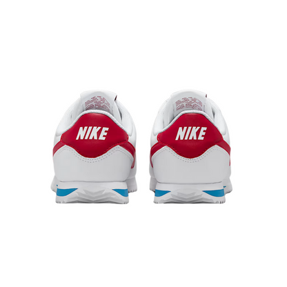 Nike Big Kids’ Cortez Shoes - White-Red DM0950-115