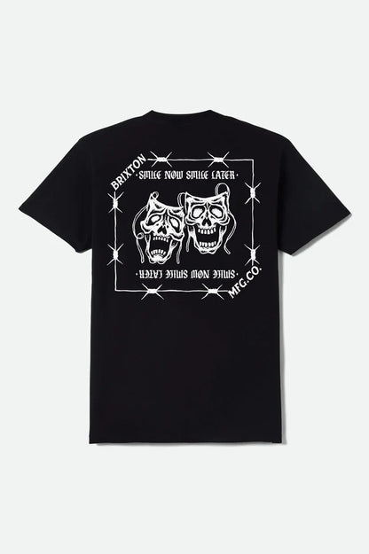 Brixton - Smile Always Shirt (Black Worn Wash)