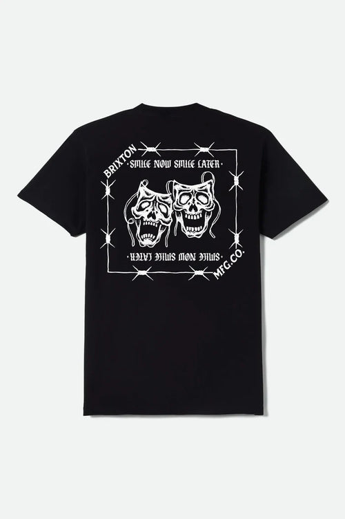 Brixton - Smile Always Shirt (Black Worn Wash)