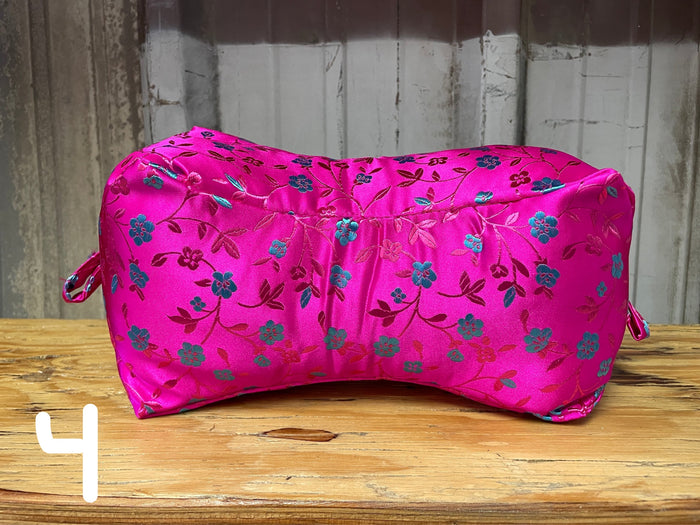 Brocade Neck Pillow - MANY COLORS