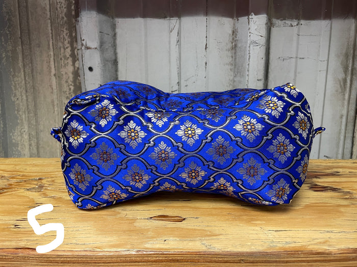 Brocade Neck Pillow - MANY COLORS
