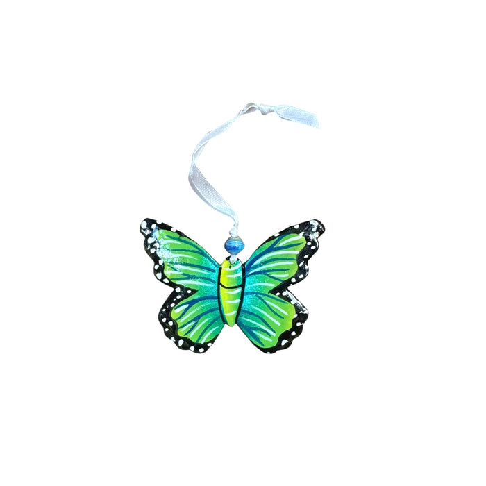 Butterfly Ornament - Green