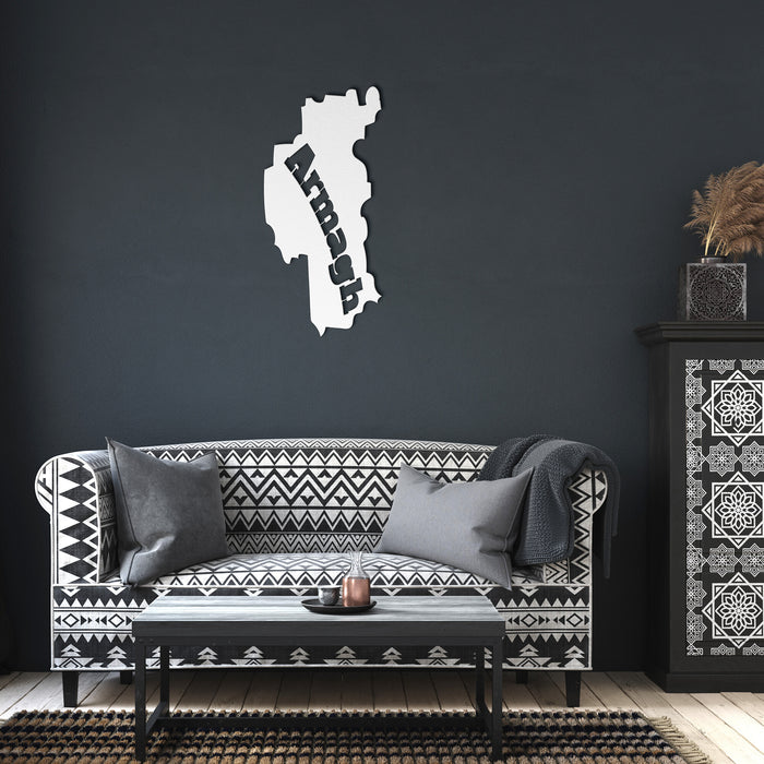 ☘️ County Armagh Metal Wall Art ☘️