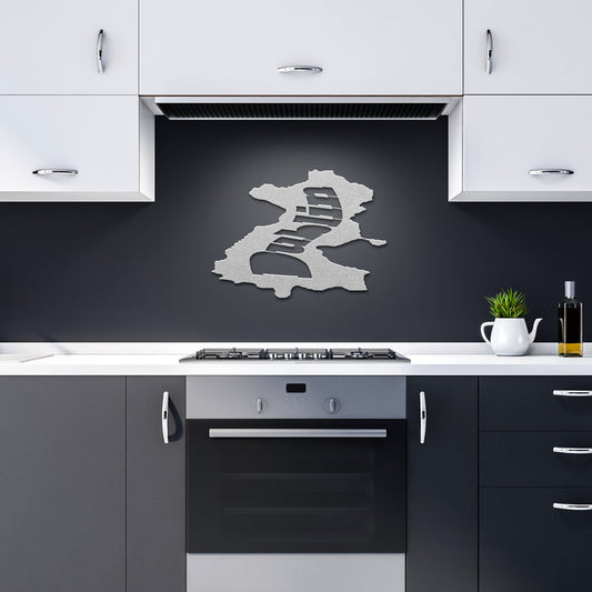 ☘️ County Dublin Metal Wall Art ☘️