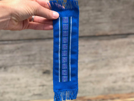 Cross stitch bookmark