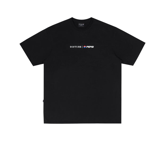 Disturb x Pepsi Tee in Black - Four Street