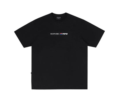Disturb x Pepsi Tee in Black - Four Street