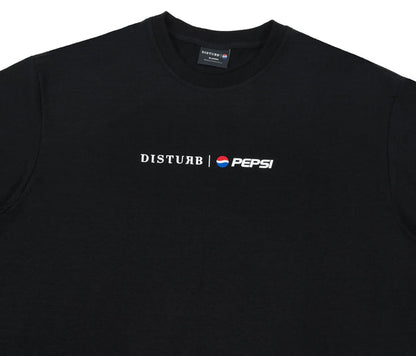 Disturb x Pepsi Tee in Black - Four Street