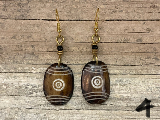 Earrings - bone trendy