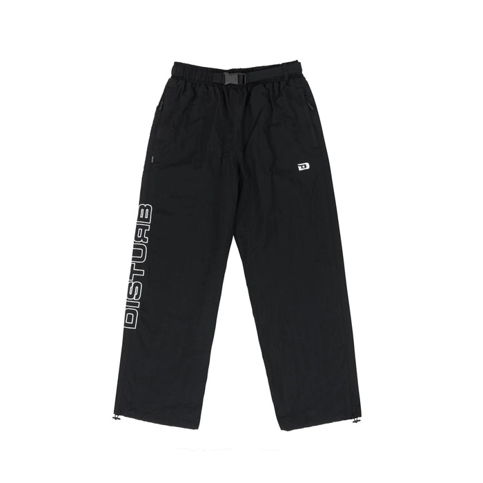 Euro Nylon Pants in Black - Four Street