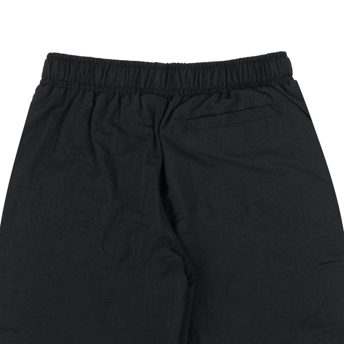 Euro Nylon Pants in Black - Four Street