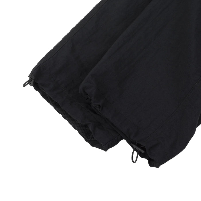Euro Nylon Pants in Black - Four Street