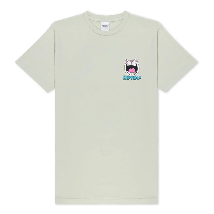 Feline Fine Tee (Sage) - Camiseta - Four Street