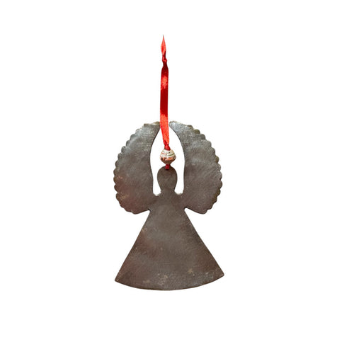 Flat Angel Ornament- Wings Up