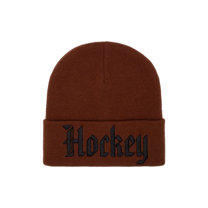 Hockey - Stone Cuff beanie (Black/Rust)