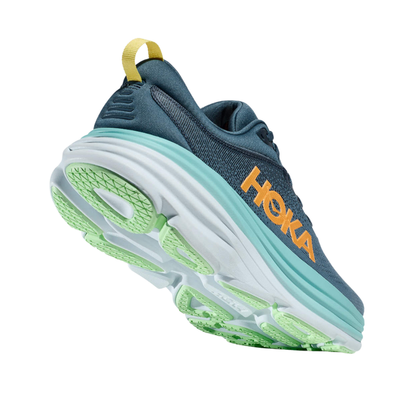 Hoka Men’s Bondi 8 Running Shoes – Real Teal 1123202RHD