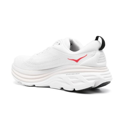 Hoka Men's Bondi 8 Running Shoes – White 1123202-WVR