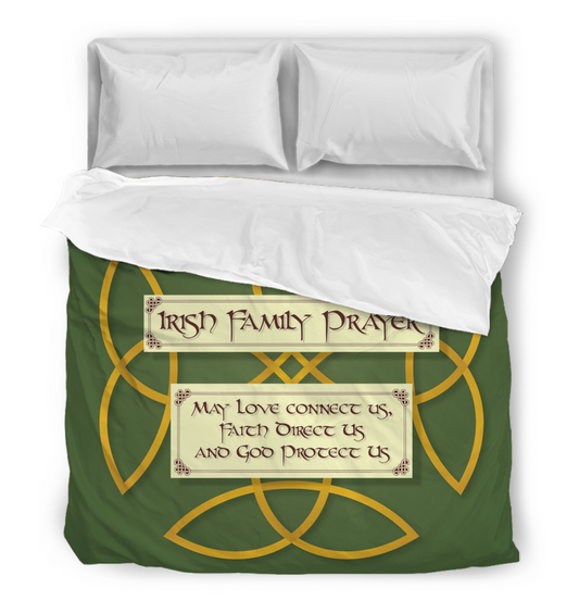 Irish Family Prayer Duvet Covers