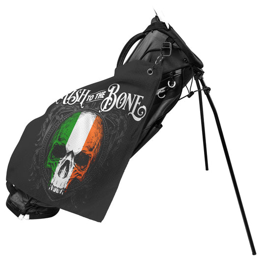 Irish To The Bone Waffle Golf Towel
